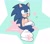 Size: 1741x1526 | Tagged: safe, artist:unmonn, sonic the hedgehog (sonic), hedgehog, mammal, anthro, sega, sonic the hedgehog (series), 3 toes, clothes, gloves, green eyes, male, paws, quills, solo, solo male