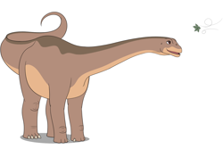 Size: 1280x853 | Tagged: safe, artist:citizenveasey, littlefoot (the land before time), apatosaurus, dinosaur, sauropod, feral, sullivan bluth studios, the land before time, 2022, 2d, leaf, male, older, open mouth, signature, solo, solo male, standing