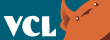 Size: 110x40 | Tagged: safe, canine, fox, mammal, ambiguous form, ambiguous gender, banner, logo, low res, simple background, solo, solo ambiguous, teal background, vcl
