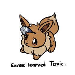 Size: 1024x1024 | Tagged: safe, artist:advosart, eevee, eeveelution, fictional species, mammal, jojo's bizarre adventure, nintendo, pokémon, 2023, ambiguous gender, black nose, cd, crossover, digital art, ears, fluff, fur, neck fluff, reference, simple background, solo, solo ambiguous, tail, thighs, white background