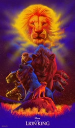 Size: 706x1200 | Tagged: safe, artist:robinartfx, mufasa (the lion king), pumbaa (the lion king), scar (the lion king), simba (the lion king), timon (the lion king), big cat, feline, hyena, lion, mammal, meerkat, mongoose, suid, warthog, feral, disney, the lion king, eye scar, female, fur, group, male, scar