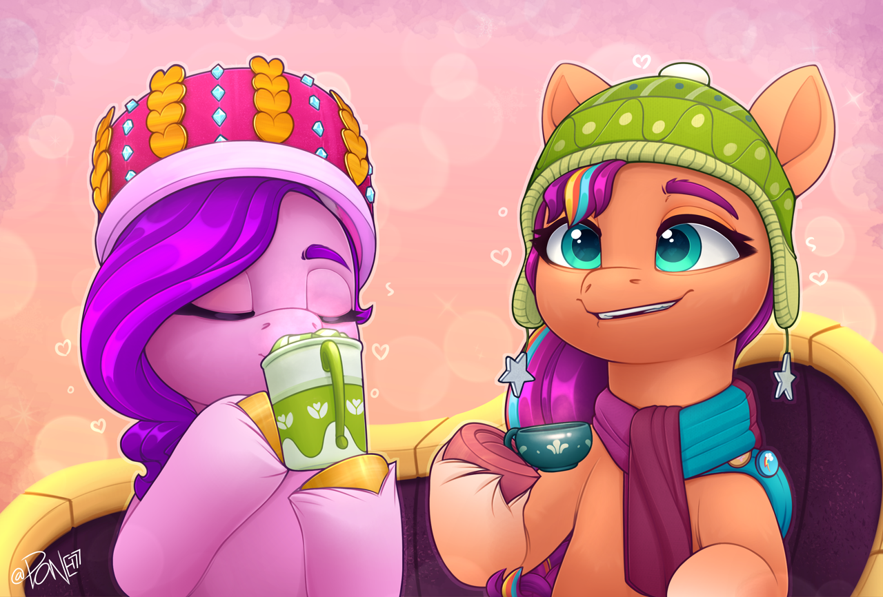 #230851 - safe, artist:rivin177, pipp petals (mlp), sunny starscout ...