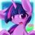 Size: 3500x3500 | Tagged: safe, artist:zemlya, twilight sparkle (mlp), equine, fictional species, mammal, pony, unicorn, feral, friendship is magic, hasbro, my little pony, 2023, blushing, bust, female, floppy ears, high res, mare, one ear down, open mouth, solo, solo female