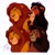 Size: 2048x2048 | Tagged: safe, artist:ksnamabi, kovu (the lion king), mufasa (the lion king), scar (the lion king), simba (the lion king), big cat, feline, lion, mammal, feral, disney, the lion king, 2023, 2d, angry, brother, brothers, bust, eye scar, father, father and child, father and son, group, male, males only, redraw, scar, siblings, signature, simple background, son, white background