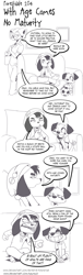 Size: 1399x4622 | Tagged: safe, artist:forestdalecomic, canine, dalmatian, dog, mammal, anthro, angry, bedroom eyes, big breasts, blushing, breasts, brother, brother and sister, comic strip, couch, daughter, female, glasses, group, male, mother, mother and child, mother and daughter, mother and son, open mouth, open smile, round glasses, siblings, sister, smiling, son, sweat, teenager, trio