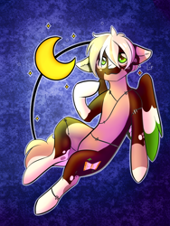 Size: 3000x4000 | Tagged: safe, artist:lake reu, equine, fictional species, mammal, pegasus, pony, green eyes, male, solo, solo male, ych