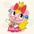 Size: 581x582 | Tagged: artist needed, safe, giggles (htf), princess peach (mario), chipmunk, mammal, rodent, semi-anthro, happy tree friends, mario (series), nintendo, bottomwear, bow, clothes, cosplay, crown, dress, ear piercing, earring, eyelashes, female, gloves, hair, hair accessory, hair bow, headwear, jewelry, no tail, piercing, regalia, solo, solo female