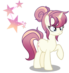 Size: 3011x3193 | Tagged: safe, artist:harmonyvitality-yt, artist:meimisuki, oc, oc only, oc:evenfall vision, oc:evengall vision, equine, fictional species, mammal, pony, unicorn, feral, friendship is magic, hasbro, my little pony, 2023, base used, eyelashes, female, hair, high res, hooves, horn, mane, mare, offspring, parent:moondancer (mlp), parent:star tracker (mlp), parents:moontracker (mlp), raised hoof, simple background, solo, solo female, tail, transparent background