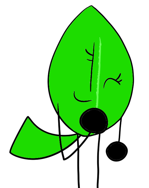 258042 - safe, artist:pretty much cure, leafy (bfdi), animate