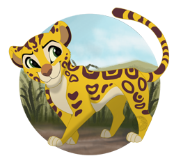 Size: 924x865 | Tagged: safe, artist:tayarinne, fuli (the lion guard), cheetah, feline, mammal, feral, disney, the lion guard, the lion king, 2018, 2d, female, looking at you, simple background, smiling, smiling at you, solo, solo female, tomboy, transparent background
