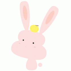 Size: 320x320 | Tagged: safe, artist:mon, lagomorph, mammal, rabbit, feral, 2007, ambiguous gender, low res, solo, solo ambiguous