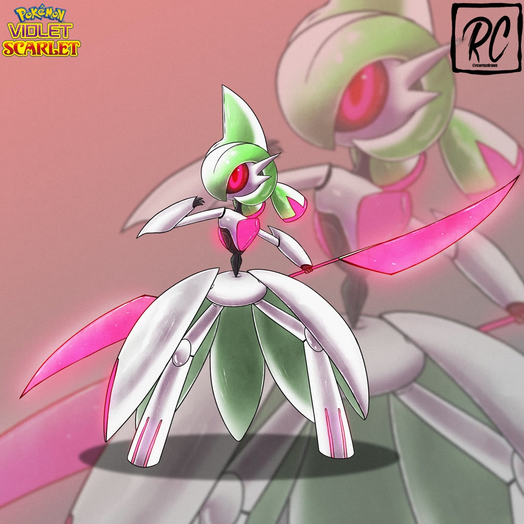 Generless Red Pokemon #271354 - dead source, safe, artist:rcortezdraws, fictional species ...