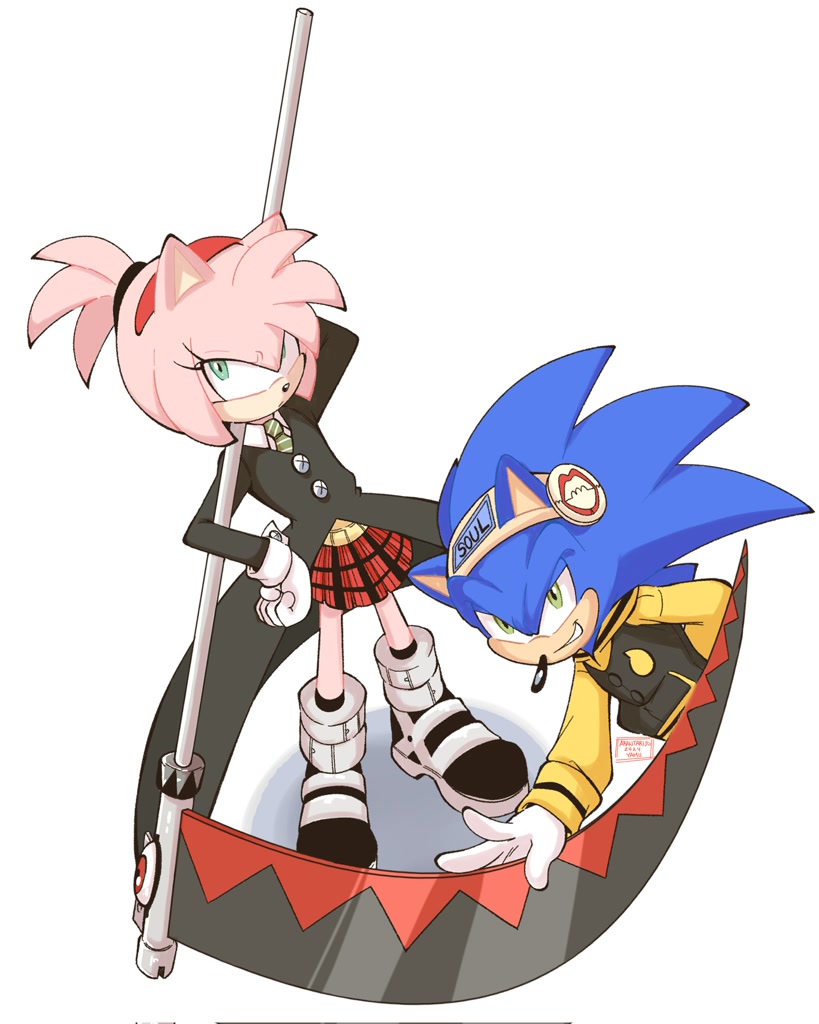 #318398 - safe, artist:arantarisu_yamu, amy rose (sonic), sonic the ...