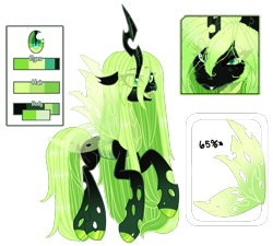 Size: 800x721 | Tagged: safe, artist:dianamur, artist:lonecrystalcat, oc, oc only, arthropod, changeling, changeling queen, equine, fictional species, feral, friendship is magic, hasbro, my little pony, 2024, base, base used, character, character creation, fancharacter, female, personal, solo, solo female, ych