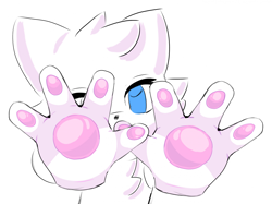 Size: 2220x1659 | Tagged: safe, artist:kristalkat, oc, oc only, cat, feline, mammal, paw pads, paws, solo
