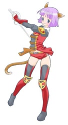 Size: 333x614 | Tagged: safe, artist:ﾉﾚぽ, animal humanoid, cat, feline, fictional species, mammal, humanoid, final fantasy, final fantasy xi, square enix, 2007, female, low res, mithra, solo, solo female