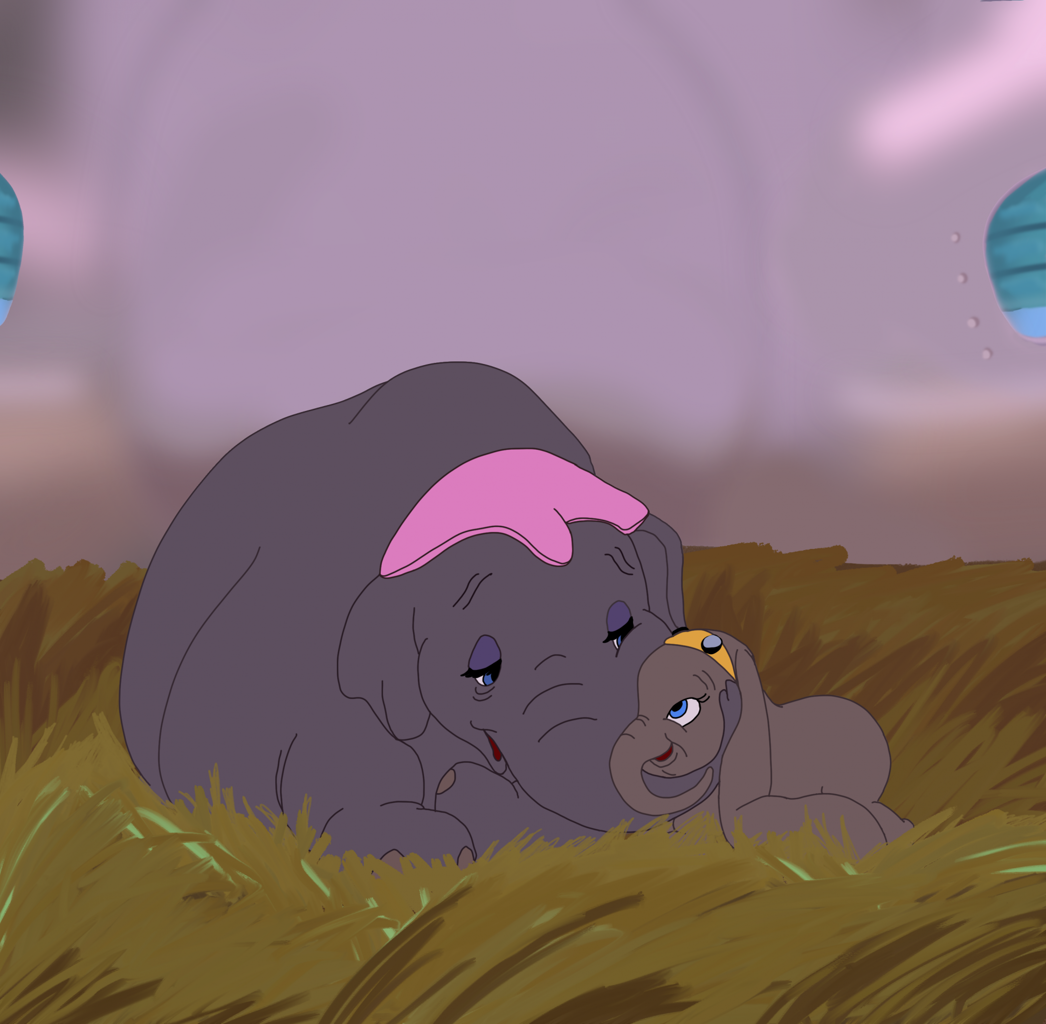 Mrs. Jumbo #336484 - safe, artist:hyzenthlay-rose, dumbo (character), mrs. jumbo ...