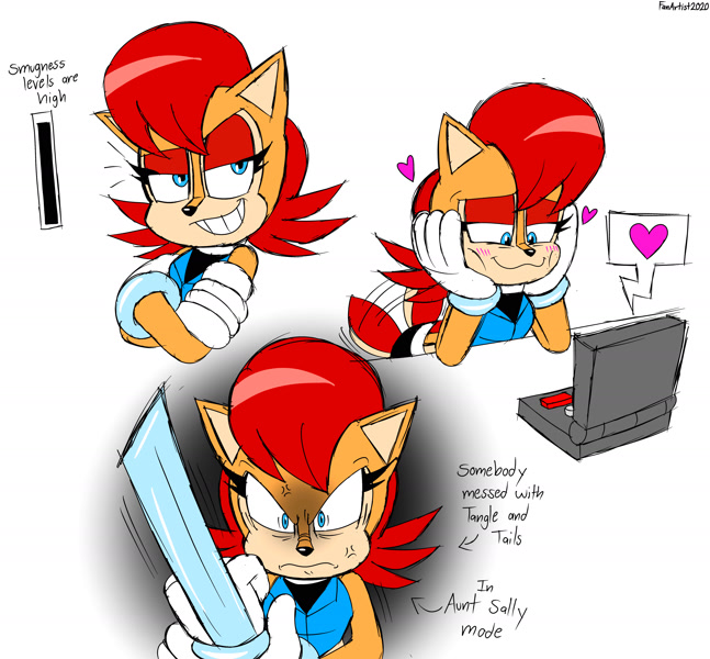 Sally Acorn Archie Sonic