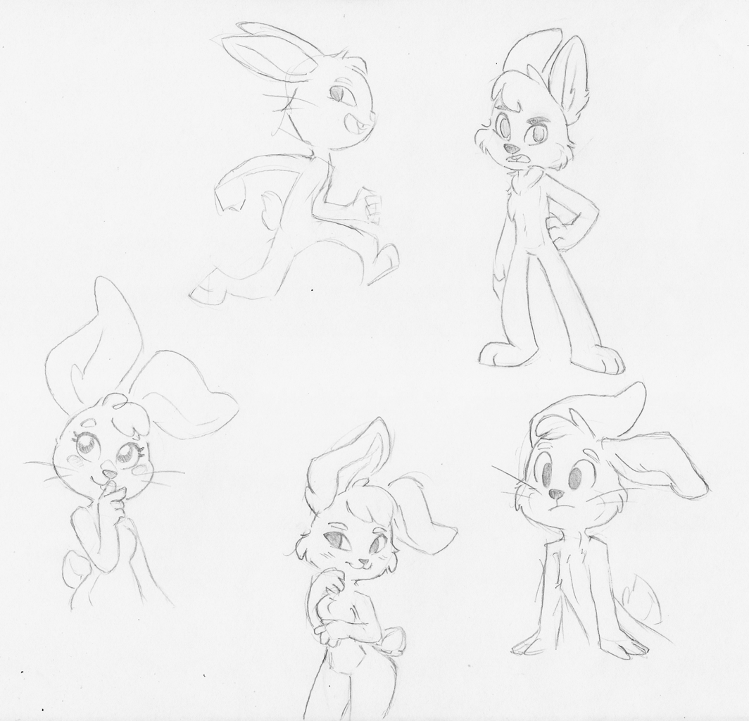 #405620 - safe, artist:swiftcutter, lagomorph, mammal, rabbit, anthro ...