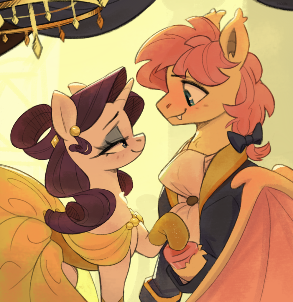 Sharp Mlp #410932 - safe, artist:nookprint, flutterbat (mlp), fluttershy (mlp ...