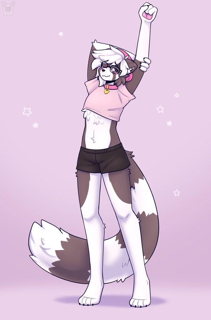 #417982 - safe, artist:fleurfurr, lemur, mammal, primate, anthro ...
