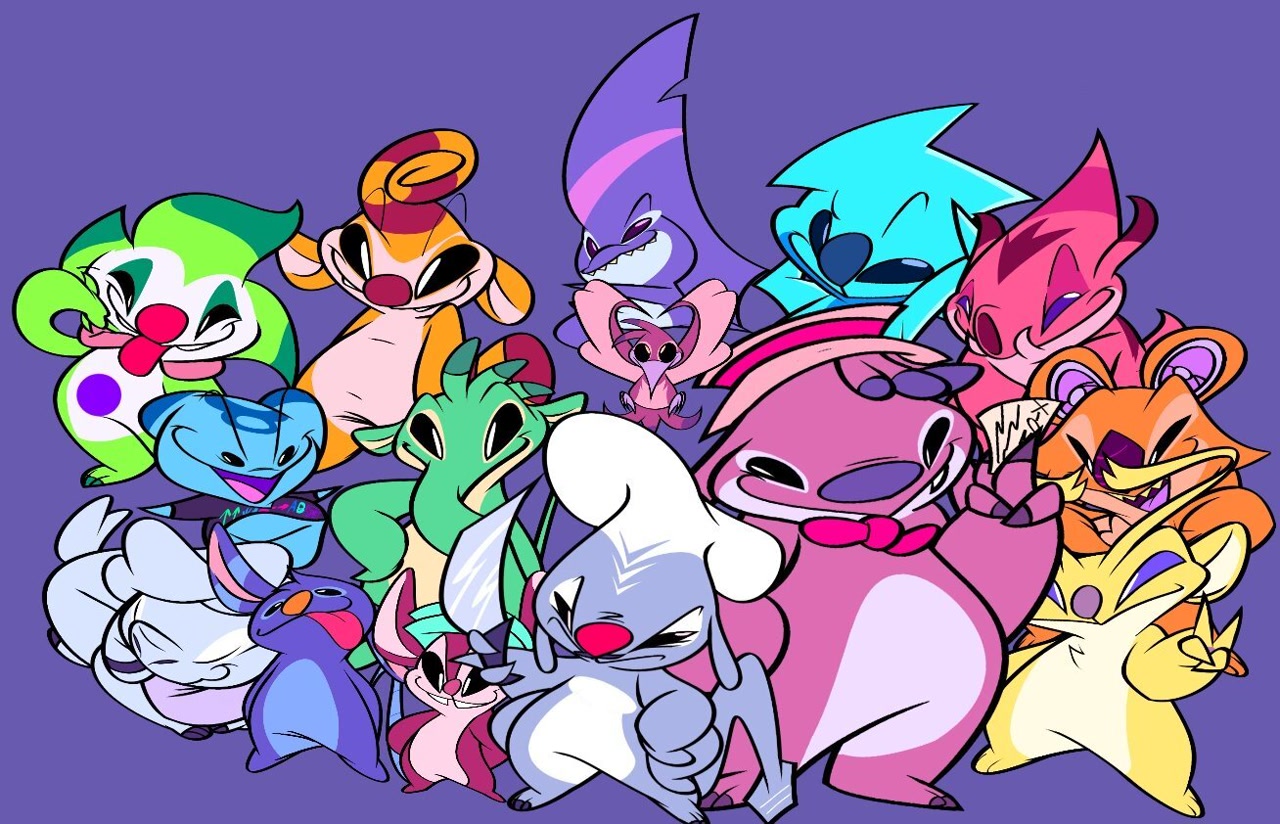 Splodyhead #421734 - safe, artist:silverkirby789, doubledip (lilo & stitch ...