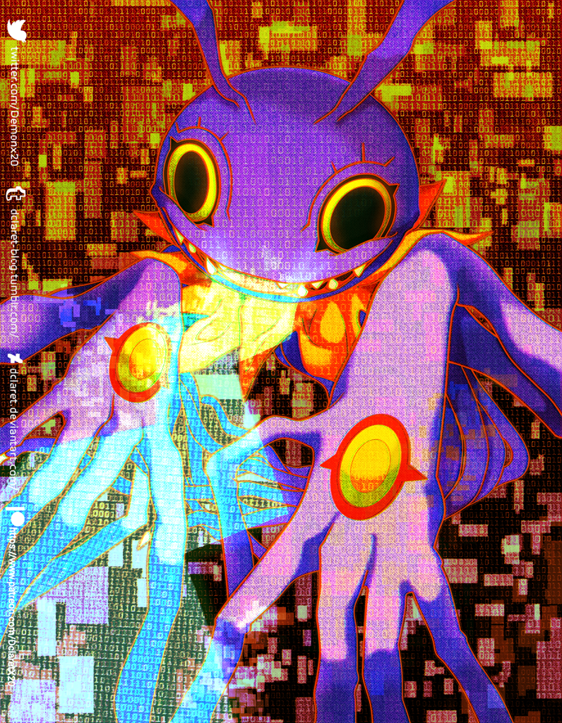 Karamon Digimon #437102 - safe, artist:dclaretxrevolt, fictional species, semi-anthro ...
