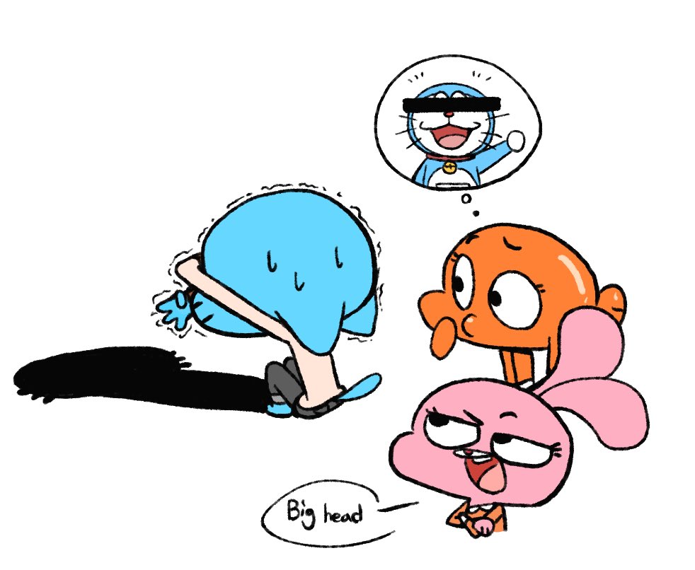 Buff Rabbit From Tawog #448825 - safe, artist:ri_maua, anais watterson (tawog), darwin ...