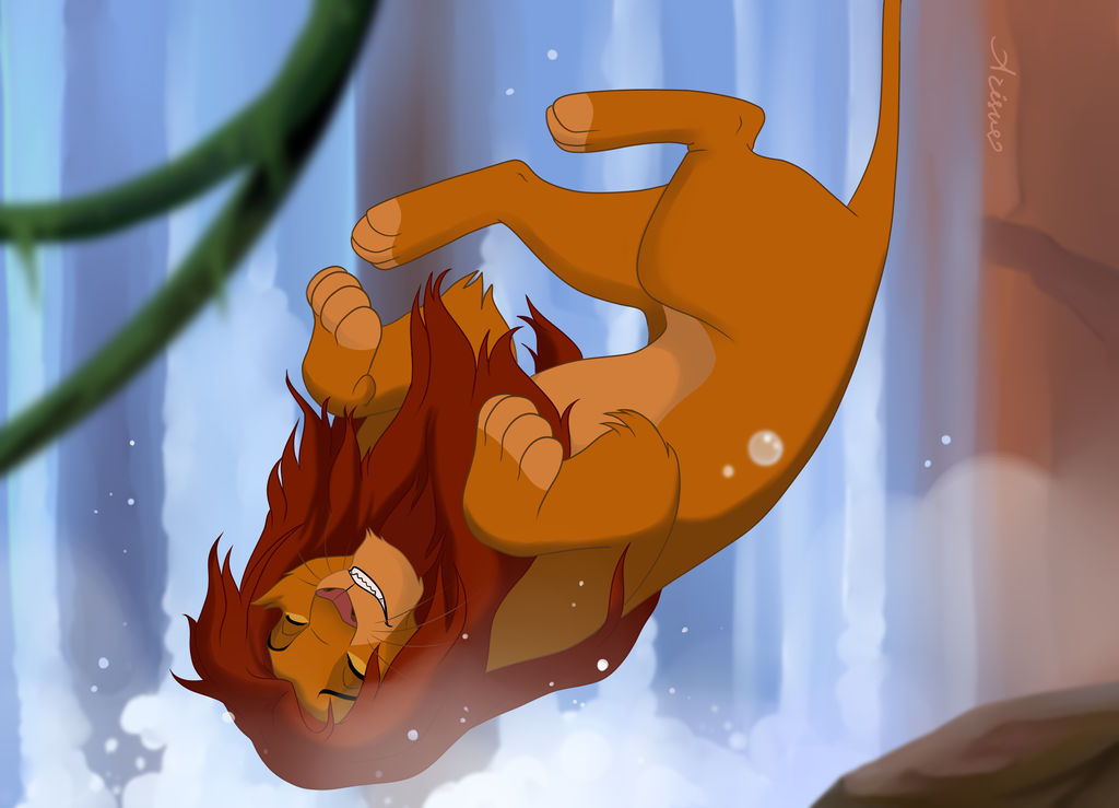 #464323 - safe, artist:nemushiffer, simba (the lion king), big cat ...