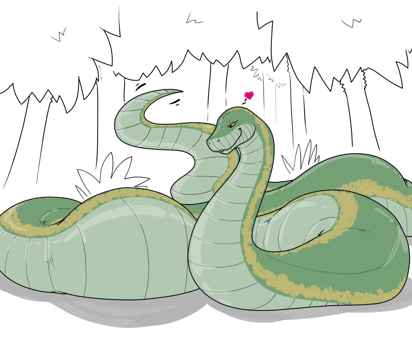 Snake vore Serpentine Serenaded;
