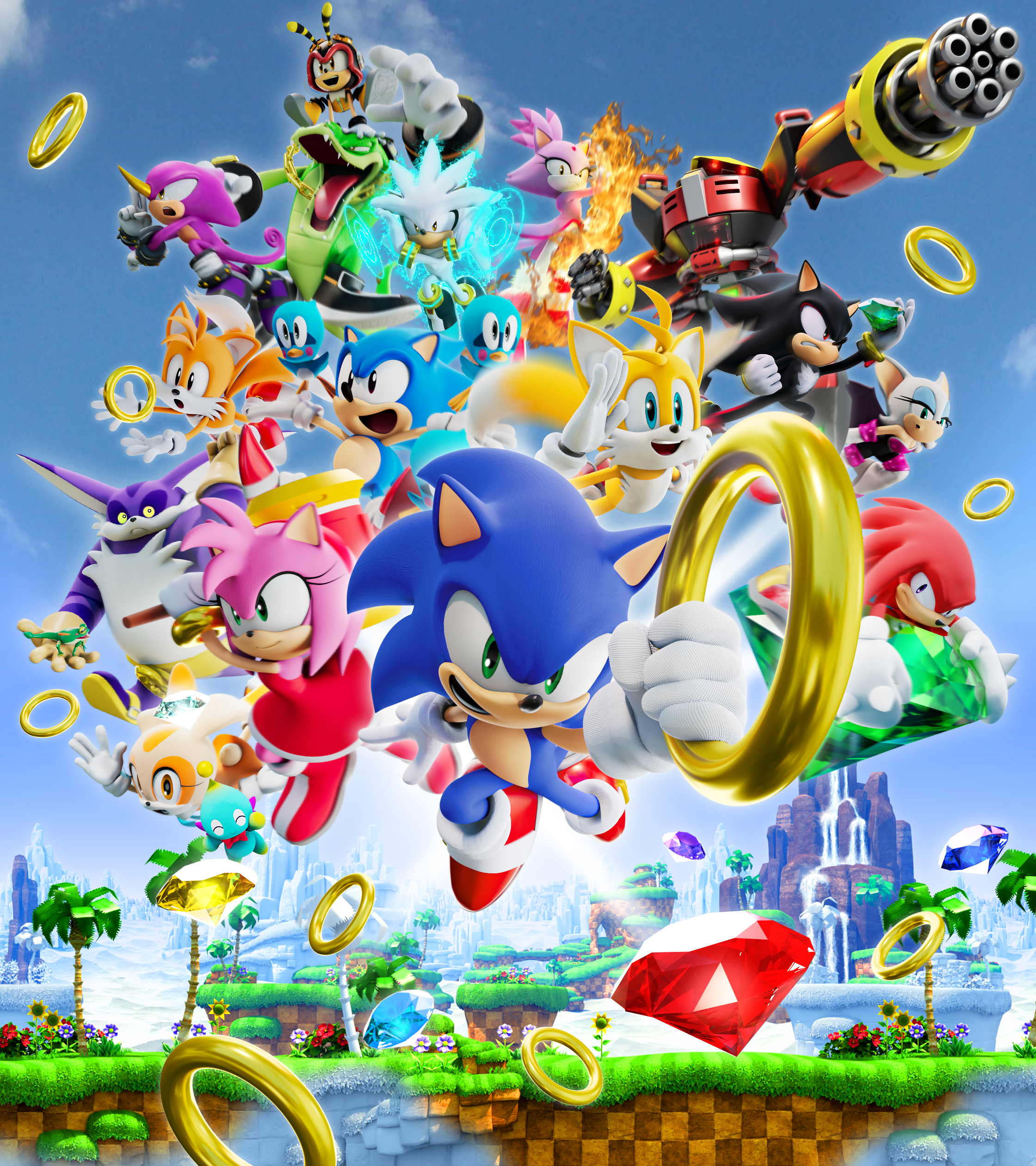 Sonic the hedgehog! - Christine's Artwork - Digital Art, Entertainment,  Television, Cartoons - ArtPal