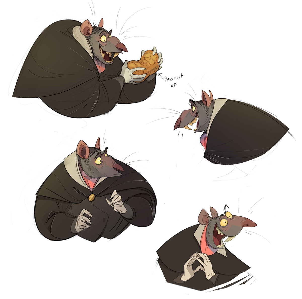 #212674 - safe, artist:coconutmilkyway, ratigan (the great mouse ...