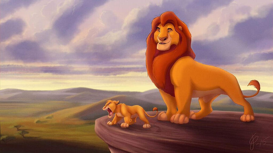 Отец симбы из мультфильма отец лев. Король Лев Муфаса. Король Лев Симба. Король Лев Муфаса в полный рост. Король Лев Муфаса и Симба.