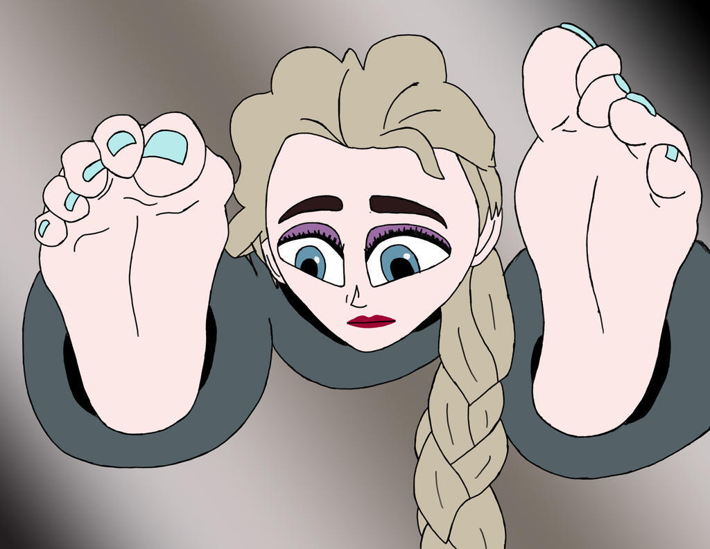 Elsa foot. Frozen Elsa Tickled. Щекотка Анны.