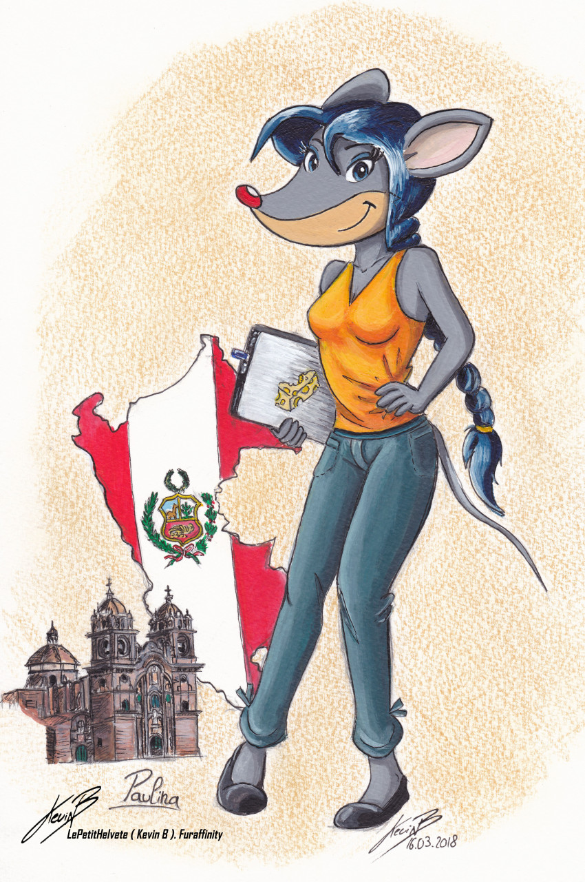 Geronimo Mouse. Map #224707 - safe, artist:lepetithelvete, paulina (geronimo stilton ...