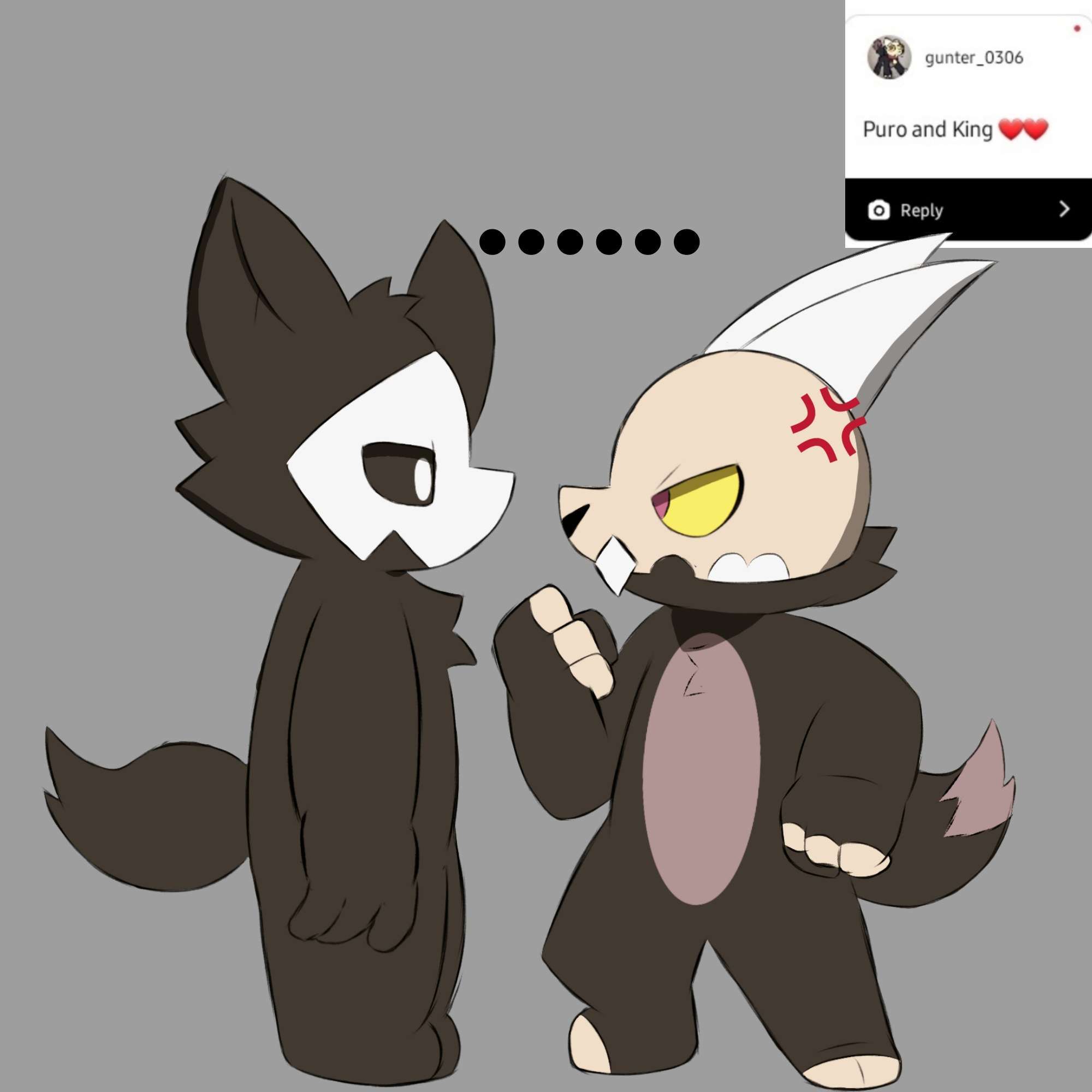 #374219 - safe, king (the owl house), puro (changed), canine, fox ...