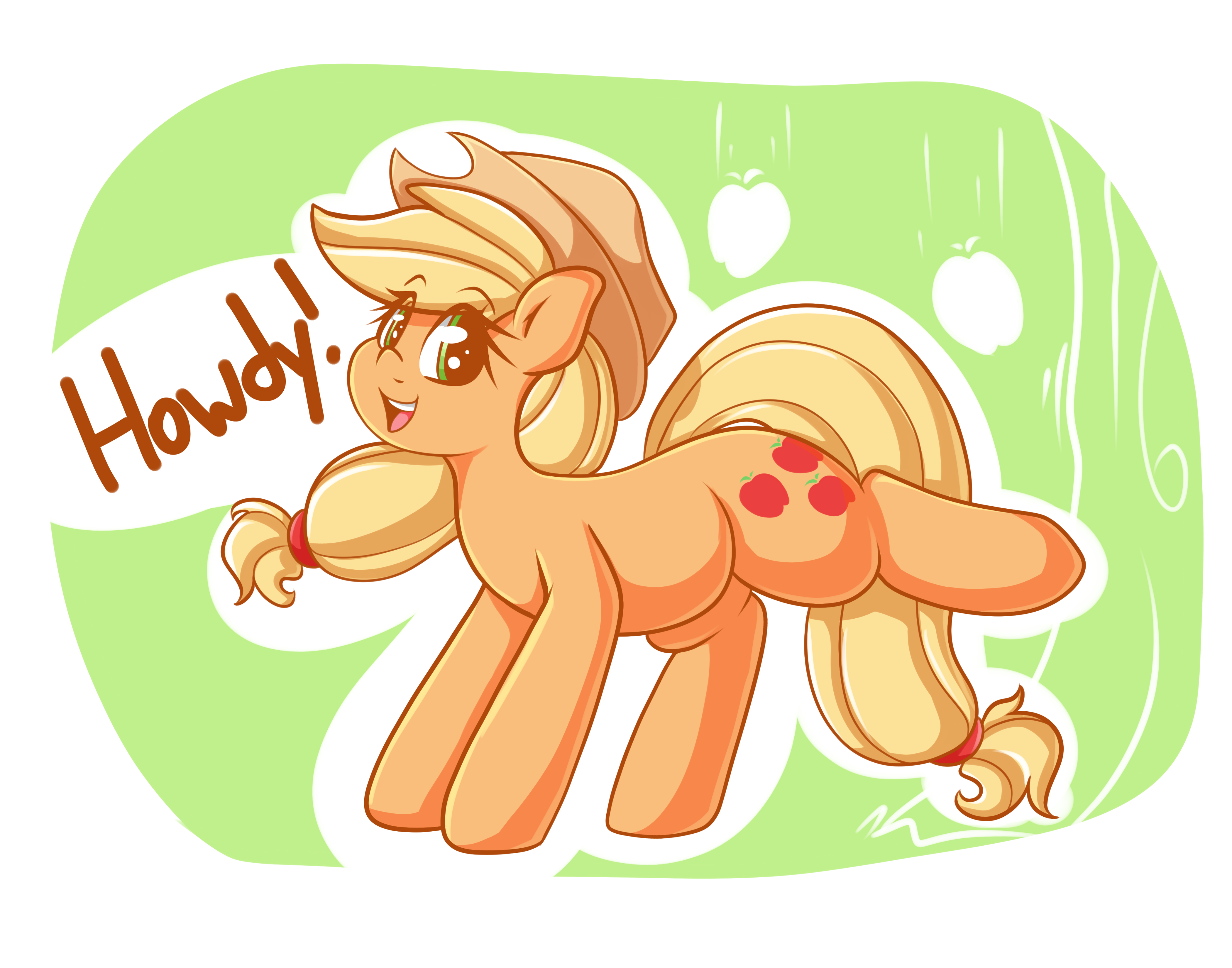 #102292 - safe, artist:graphene, applejack (mlp), earth pony, equine ...