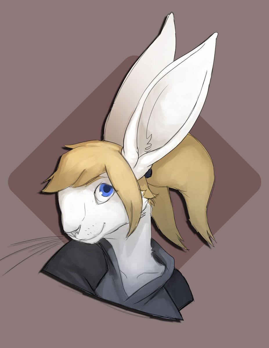Female Rabbit Oc #202374 - safe, artist:reddyeno5, oc, oc:amy summers, lagomorph, mammal ...