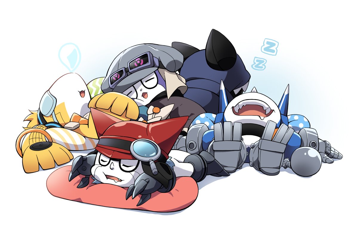 #396860 - safe, artist:op7804620, fictional species, hackmon, offmon ...