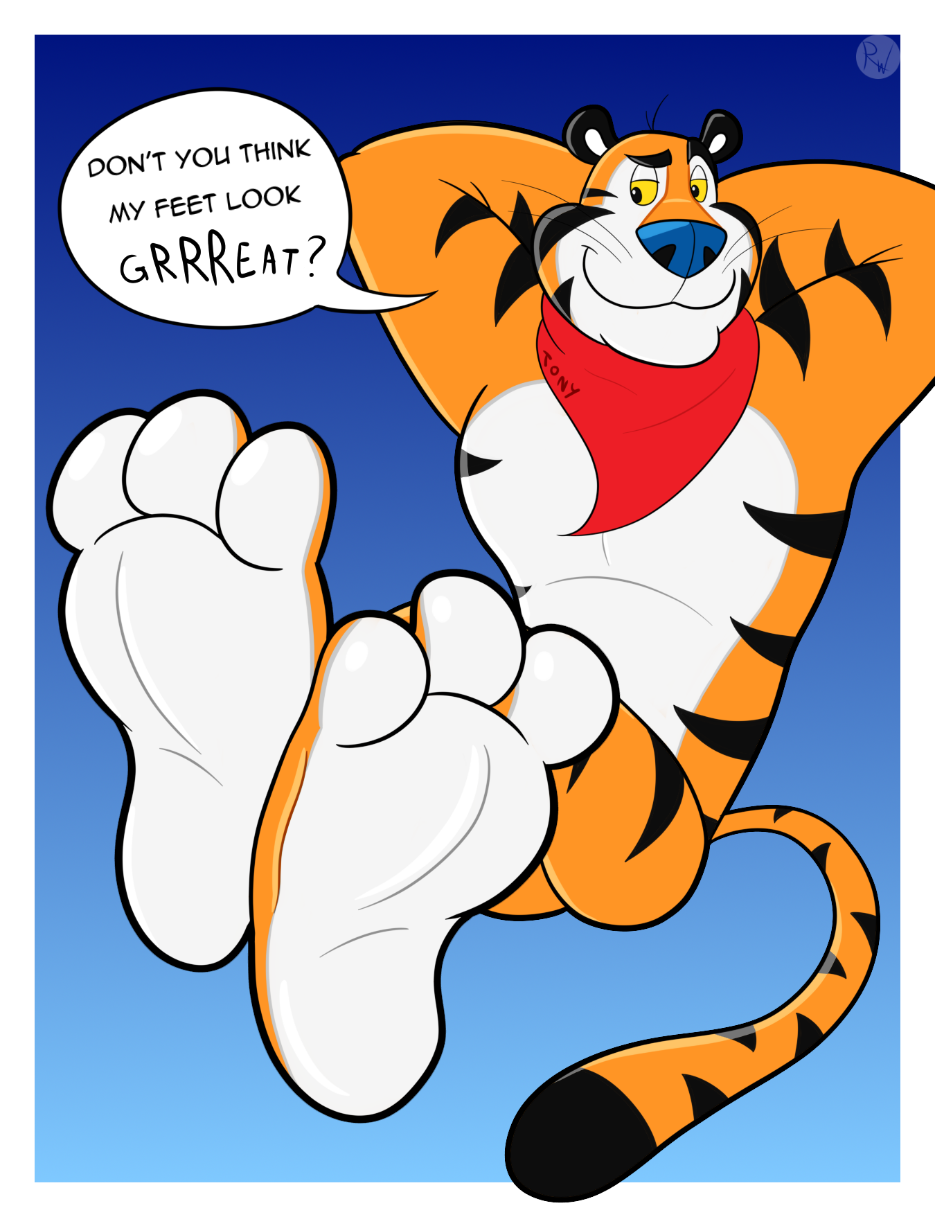 #357017 - safe, artist:ricowolfdog, tony the tiger (kellogg's), big cat ...