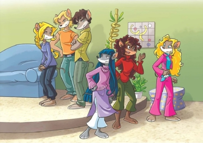 #364371 - safe, official art, mammal, mouse, rodent, geronimo stilton ...