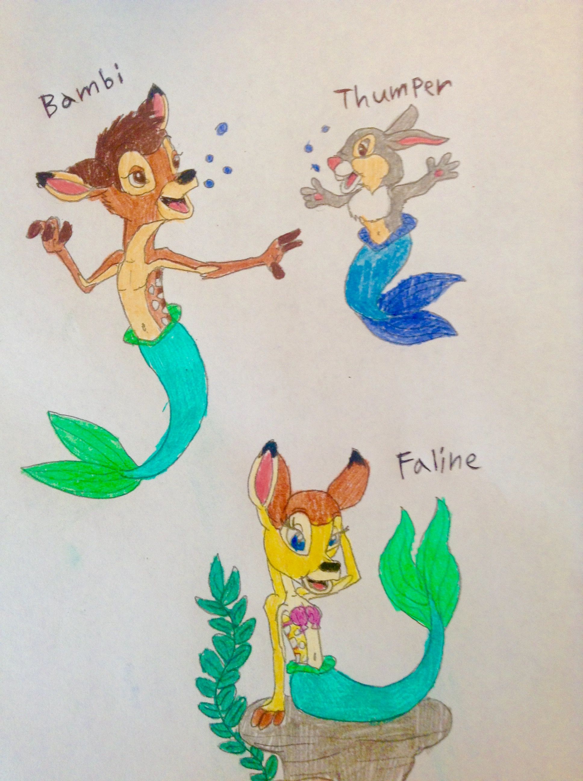 #448414 - safe, bambi (bambi), faline (bambi), thumper (bambi), cervid ...